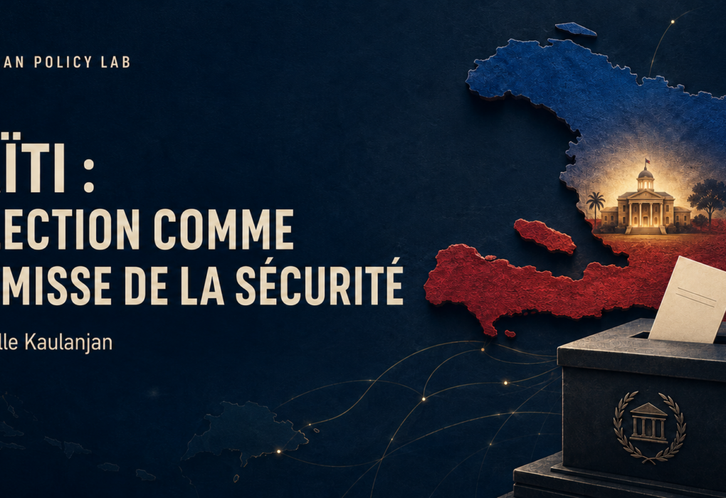 Haiti : l'éléction comme prémisse de la sécurité par Axelle Kaulanjan